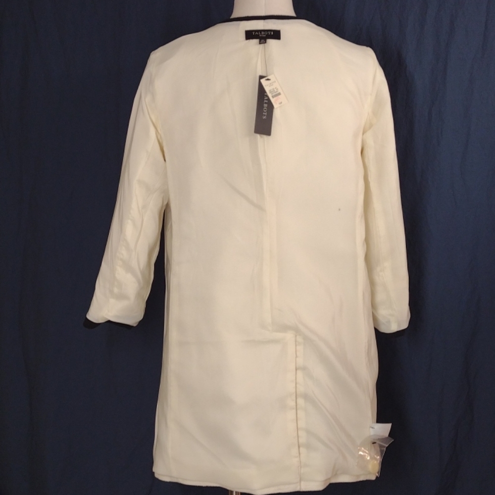 Talbots Textured Long Jacket - Picture 10 of 12